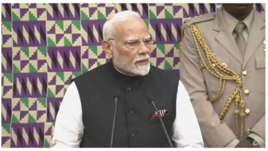 Photo of धाना की संसद में पीएम मोदी का संबोधन, कहा – ‘जो लोकतंत्र की भावना से…’