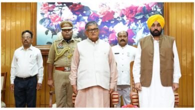 Photo of संजीव अरोड़ा ने पंजाब के कैबिनेट मंत्री के रूप में ली शपथ, मुख्यमंत्री ने दी बधाई