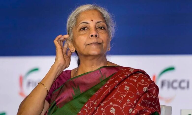 Finance Minister Nirmala Sitharaman