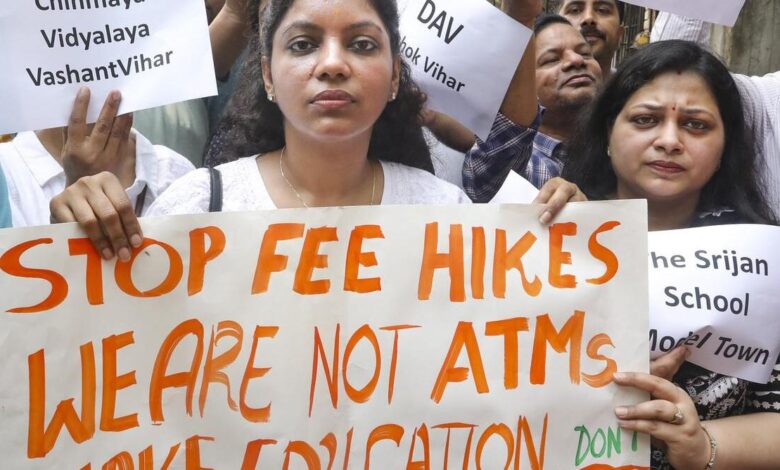 Fee Hike Protest