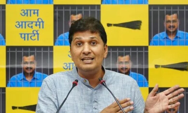 Delhi minister Saurabh Bharadwaj