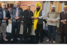 Photo of जसवीर सिंह गढ़ी को श्री गुरु रविदास टेम्पल, हेस्टिंग्स (न्यूजीलैंड) की प्रबंधकीय समिति द्वारा सम्मानित किया गया