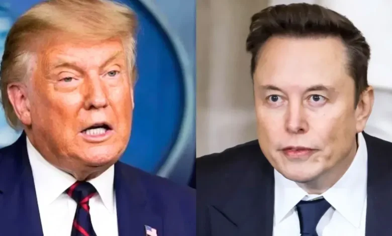 Donald Trump Vs Elon Musk :