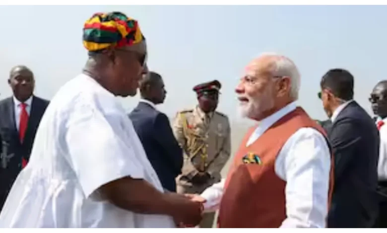 PM Modi Ghana Visit :