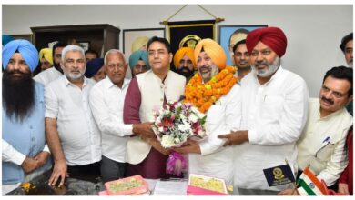 Photo of जसवीर सिंह सेखों ने पंजाब राज्य ख़ाद्य आयोग के मैंबर के तौर पर संभाला पद