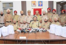 Photo of ड्रग्स के खिलाफ अभियान में पंजाब पुलिस को बड़ी कामयाबी, अमृतसर में 60 किलो हेरोइन बरामद, 9 आरोपी गिरफ्तार