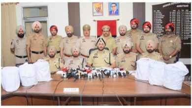 Photo of ड्रग्स के खिलाफ अभियान में पंजाब पुलिस को बड़ी कामयाबी, अमृतसर में 60 किलो हेरोइन बरामद, 9 आरोपी गिरफ्तार