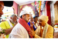 Photo of वोटर अधिकार यात्रा के तहत सीतामढ़ी पहुंचे राहुल गांधी, जानकी मंदिर में की पूजा, तेजस्वी यादव बोले- ‘अन्याय के खिलाफ…’