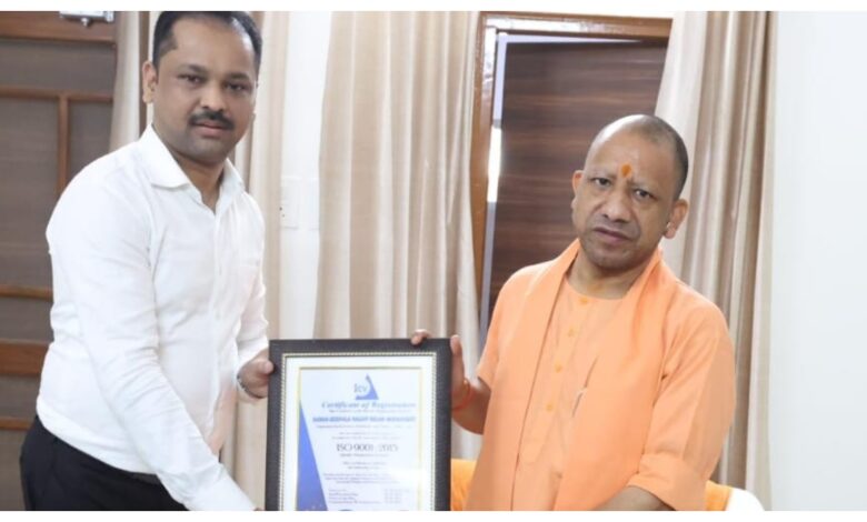 Divyanshu Patel met CM Yogi