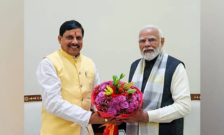 Cm Mohan Yadav invited PM Modi to visit Madhya Pradesh
