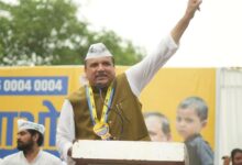 Photo of स्कूल बचाने के लिए AAP का “विशाल प्रदर्शन”, संजय सिंह बोले- नहीं बंद होने देंगे एक भी स्कूल