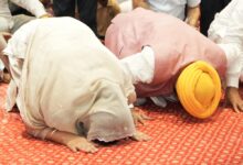 Photo of CM भगवंत मान ने गुरुद्वारा श्री कटलगढ़ साहिब में टेका माथा: राज्य के लिए शांति और समृद्धि की प्रार्थना