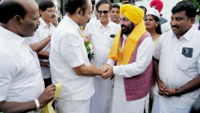 Photo of तमिलनाडु पहुंचे CM भगवंत मान, मुख्यमंत्री स्टालिन को जमकर सराहा, पंजाब सरकार की उपलब्धियों को गिनाया
