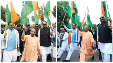 Photo of CM योगी ने ‘हर घर तिरंगा अभियान’ का किया शुभारम्भ, बोले – ‘भारतीय सेना के शौर्य और पराक्रम को पूरे विश्व ने देखा’