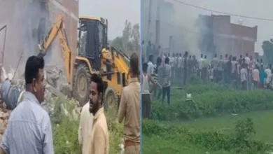 Photo of लखनऊ के बेहटा बाजार में पटाखा फैक्ट्री में भीषण विस्फोट, दो की मौत, कई घायल