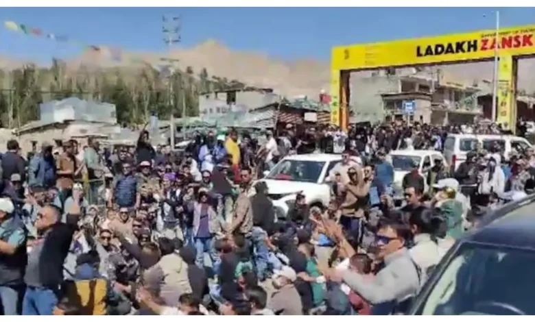 Leh Ladakh Protest :