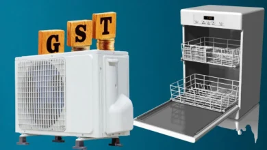 Photo of GST रेट्स में बड़ी कटौती : टीवी, AC और डिशवॉशर अब होंगे सस्ते, जानें कितना होगा फायदा