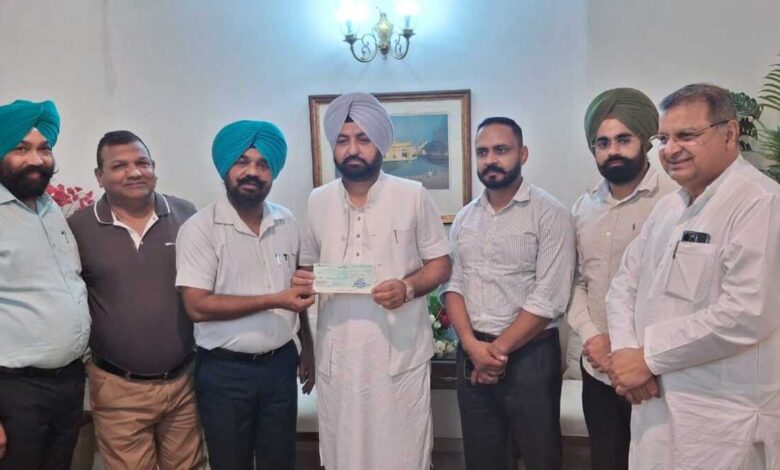 Punjab flood relief donation