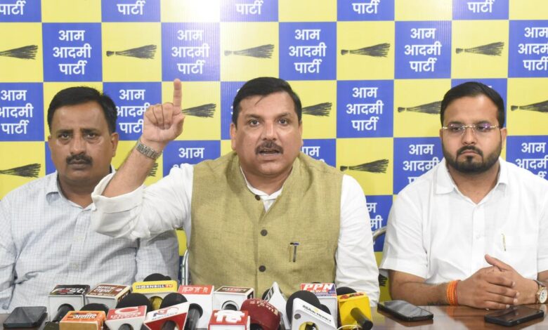Sanjay Singh Attacks BJP
