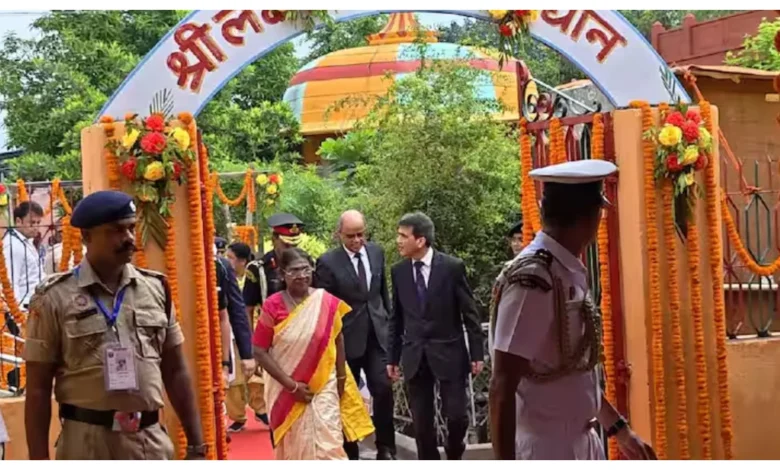 President Draupadi Murmu :