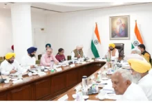 Photo of मुख्यमंत्री भगवंत मान के नेतृत्व में मंत्रिमंडल ने फसल नुकसान के लिए प्रति एकड़ 20,000 रुपए मुआवजे के ऐतिहासिक फैसले को दी मंजूरी