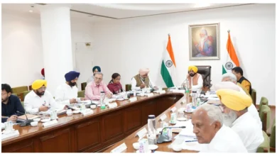 Photo of मुख्यमंत्री भगवंत मान के नेतृत्व में मंत्रिमंडल ने फसल नुकसान के लिए प्रति एकड़ 20,000 रुपए मुआवजे के ऐतिहासिक फैसले को दी मंजूरी