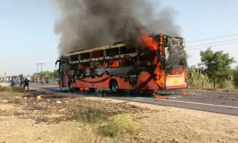 Jaisalmer Bus Fire :