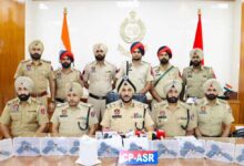 Photo of अमृतसर पुलिस ने पाक तस्करी नेटवर्क का किया पर्दाफाश, 7 पिस्तौल और 1.5 किलो हेरोइन बरामद