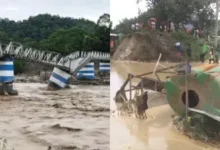 Photo of पश्चिम बंगाल में भारी बारिश से तबाही, दार्जिलिंग में पुल टूटा, 6 की मौत