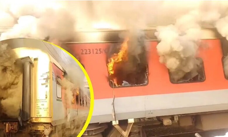 Sarhind train fire incident
