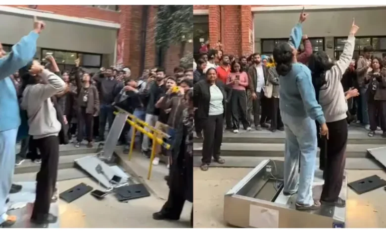 JNU Campus Violence :