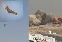 Photo of Fighter Plane Crashes: दुबई एयर शो में तेजस एयर क्राफ्ट क्रैश, डेमो फ्लाइट के दौरान हादसा