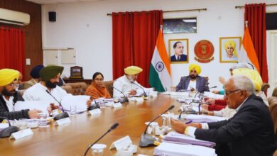 Photo of पंजाब में स्वास्थ्य सेवाओं को मजबूती, CM भगवंत मान की अगुवाई में कैबिनेट ने 12 श्रेणियों के 300 स्पेशलिस्ट डॉक्टरों की नियुक्ति को मंजूरी