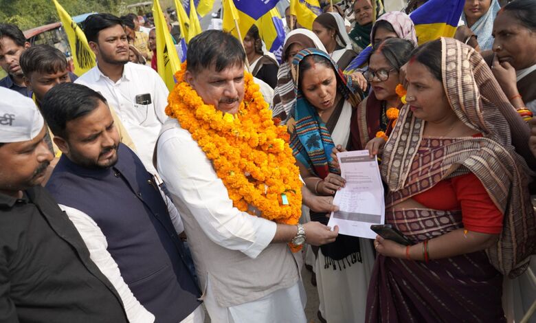 AAP Rozgar Do Padyatra