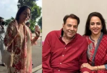 Photo of अभिनेता धर्मेंद्र की की तबियत खराब, पति से मिलने अस्पताल पहुंची हेमा मालिनी