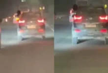 Photo of लखनऊ में चलती कार से कपड़े उतारती दिखी लड़की, फेसम होने की चाहत या कोई और इरादा ? जांच जारी