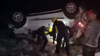 Photo of नैनीताल में भीषण हादसा : बारातियों की कार 60 मीटर खाई में गिरी, तीन की मौत, एक घायल