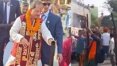 Photo of डिप्टी सीएम विजय सिन्हा के स्वागत जुलूस में हर्ष फायरिंग का वीडियो वायरल, विपक्ष ने कानून-व्यवस्था पर उठाए सवाल