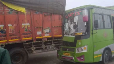 Photo of हरियाणा में कोहरे से दुर्घटना, कई वाहन आपस में टकराए, 2 की मौत, 25 घायल