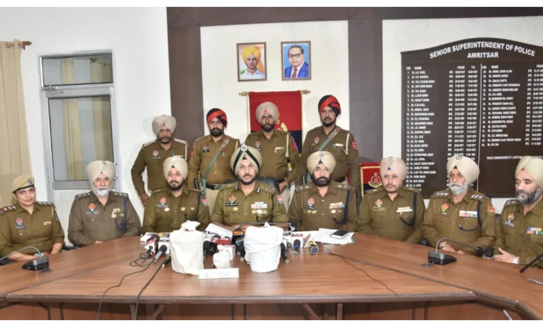 Amritsar Drug Bust :