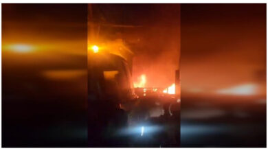 Photo of गैस एजेंसी में धमाका, मजदूर झुलसे, सिलेंडर के टुकड़े दूर-दूर बिखरे