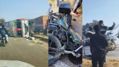 Photo of पंजाब रोडवेज बस से टकराया ट्रक, 4 की मौत, कई घायल