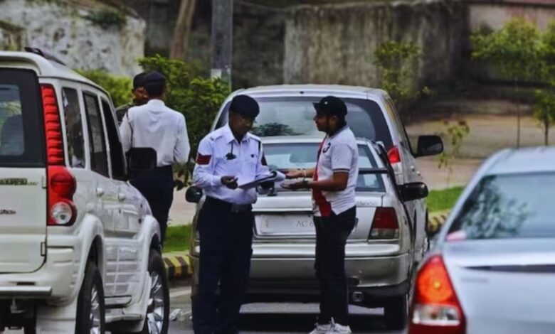 Delhi Traffic Challans
