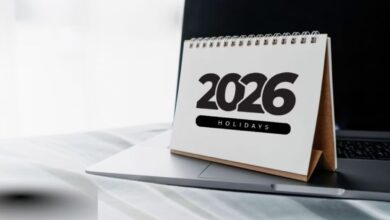 Photo of Holidays List 2026 : नए साल 2026 में छुट्टियों की लिस्ट, सरकारी व त्योहारी छुट्टियां, बनाएं घूमने का प्लान