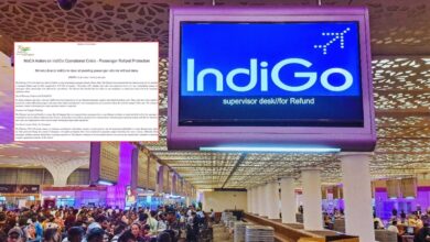 Photo of IndiGo यात्रियों के लिए राहत की ख़बर, कैंसिल हुई फ्लाइट्स के पैसे होंगे रिटर्न, सरकार ने जारी किया आदेश