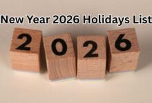 Photo of New Year 2026 छुट्टियों की लिस्ट देखें, व्रत-त्योहार व सरकारी छुट्टियां शामिल