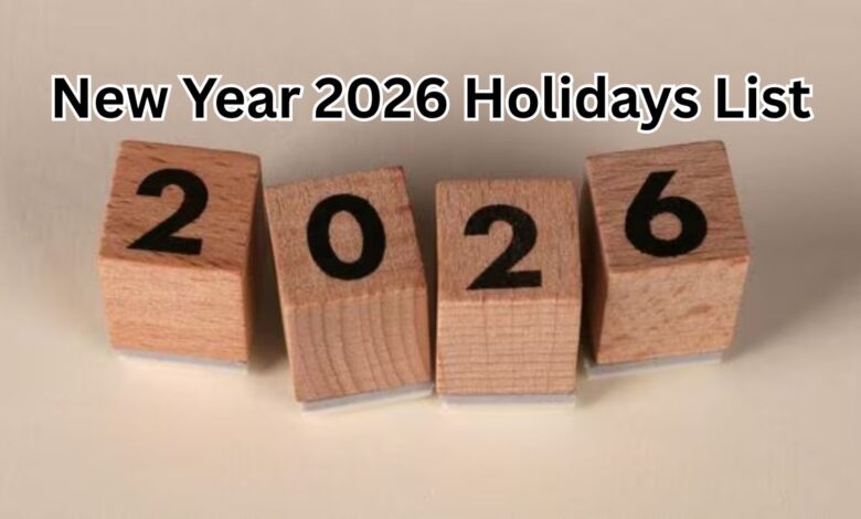 New Year 2026 Holidays List