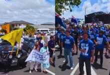 Photo of न्यूजीलैंड में सिखों का धार्मिक जुलूस रोका गया, जीसस-जीसस के लगाए नारे