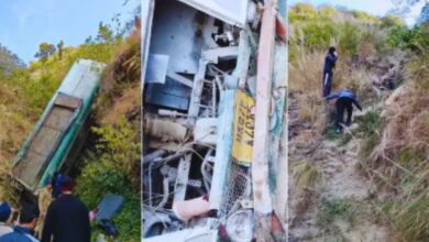 Photo of Uttarakhand : अल्मोड़ा में दर्दनाक हादसा, खाई में गिरी बस, 6 की मौत, कई घायल