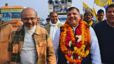 Photo of संजय सिंह की ‘वोट बचाओ, संविधान बचाओ’ पदयात्रा को मुरादाबाद में अपार जनसमर्थन